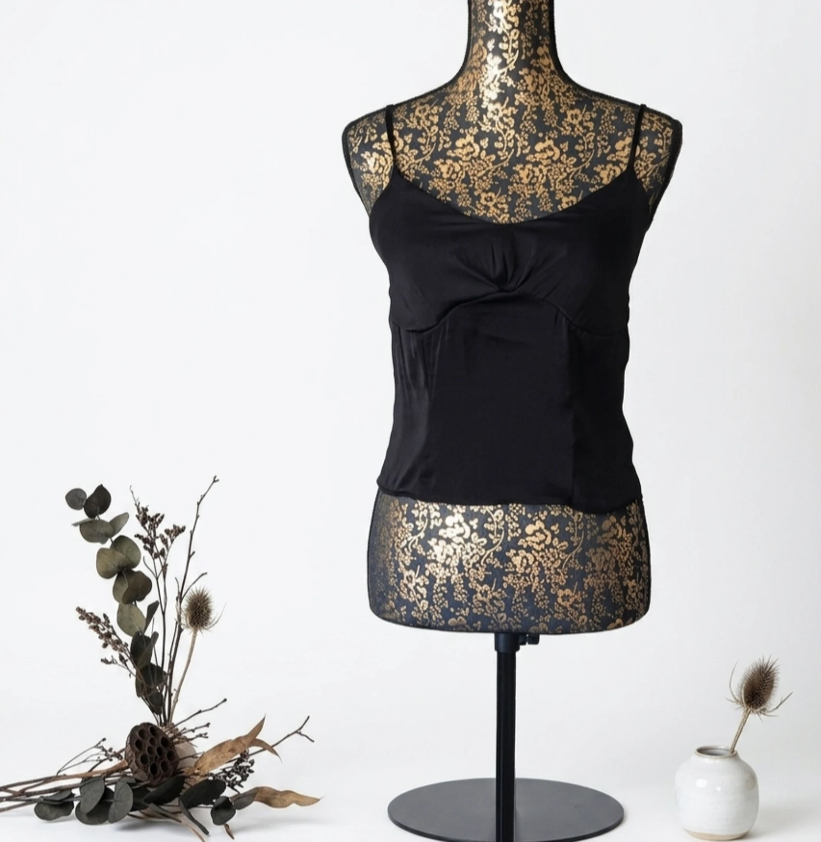 🖤 camiseta de tirantes corta con mangas ajustables para mujer talla 38 🖤 – photo 4